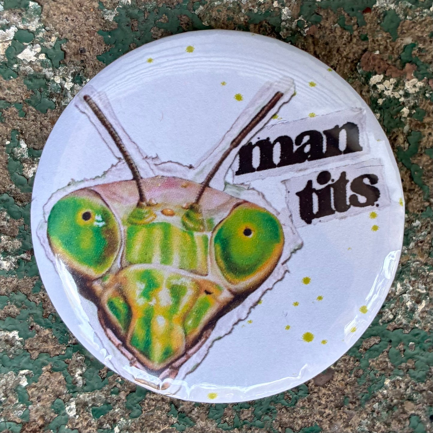 man tits 2.25" button